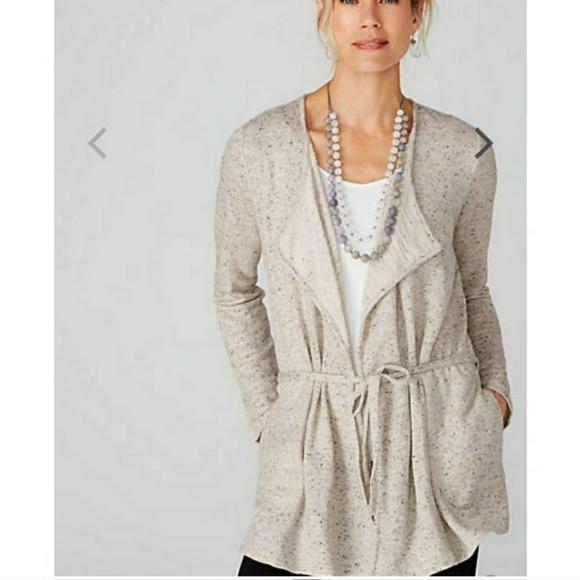 J. Jill Sweaters - J. Jill Tie Front Cardigan